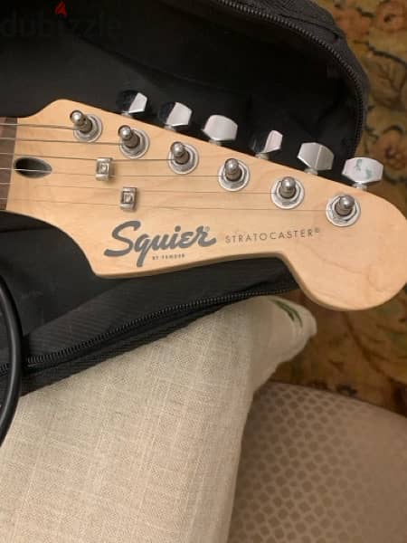 Electric guitar Strat Pak W/Frontman 10G amp, Brown 1