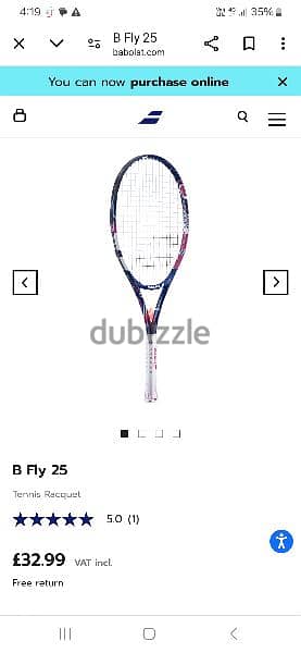 BABOLAT TENNIS RACKET 2