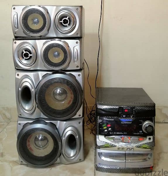 كاسيت هاي فاي ماركه pioneer بالريموت  Model XR-VS 3000  Pioneer 1