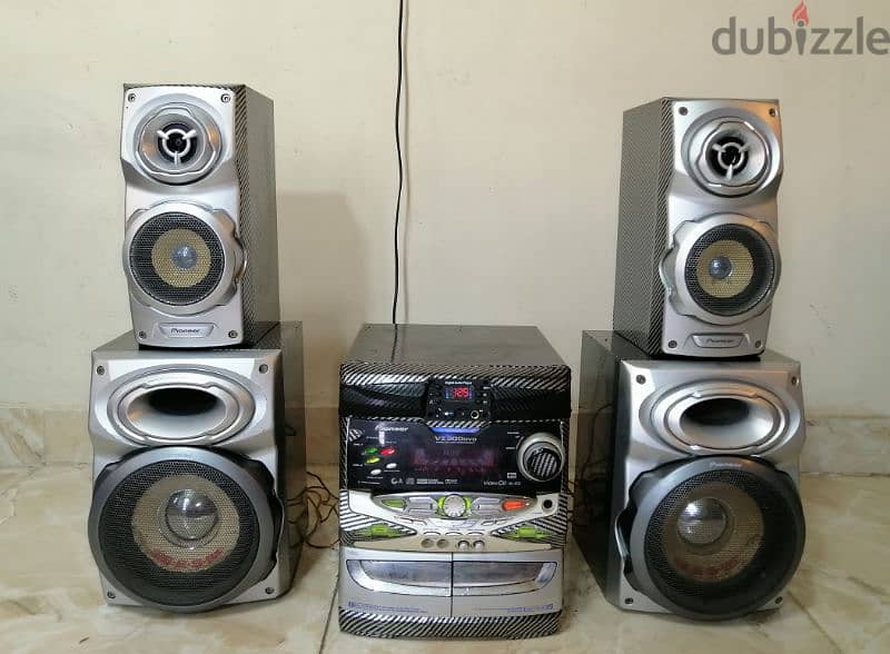 كاسيت هاي فاي ماركه pioneer بالريموت  Model XR-VS 3000  Pioneer 5