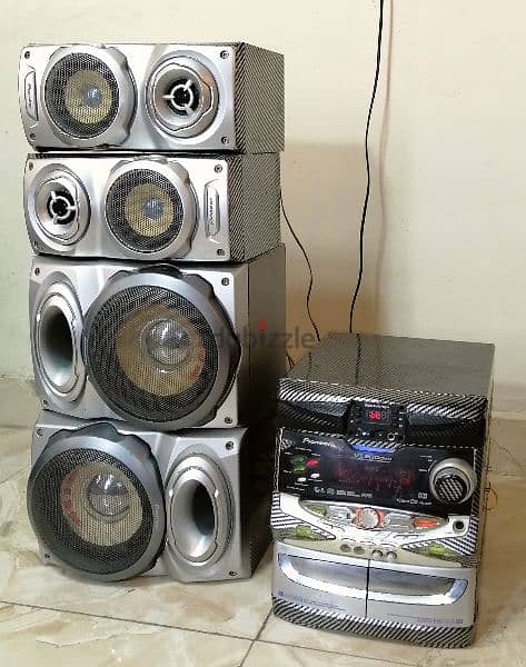 كاسيت هاي فاي ماركه pioneer بالريموت  Model XR-VS 3000  Pioneer 12