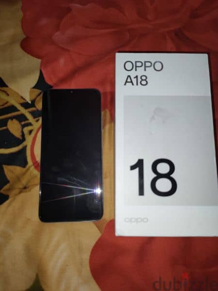 موبايل oppo A18 استعمال يوم واحد فقط 2