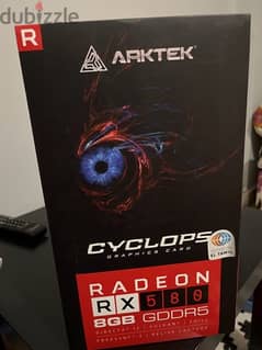 كرت شاشةamd radeon rx 580