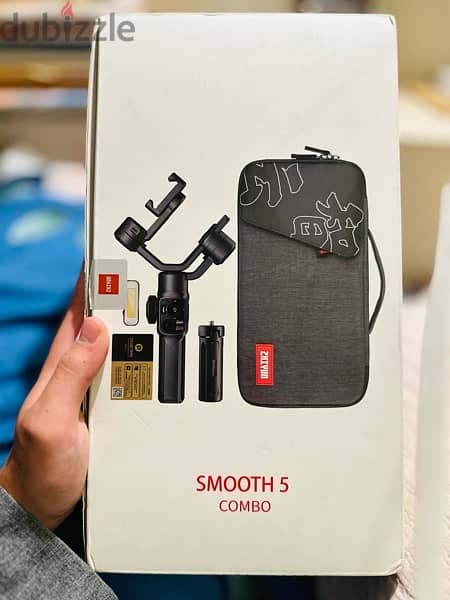 جامبل زيون سموث ٥ كومبو gimbal zhiyun smoth 5 combo 0