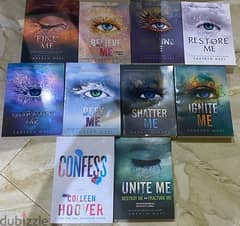 Shatter Me series and Confess