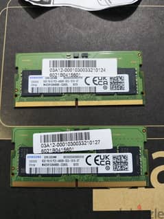 Ram ddr5 laptop 4800 8 GB *2