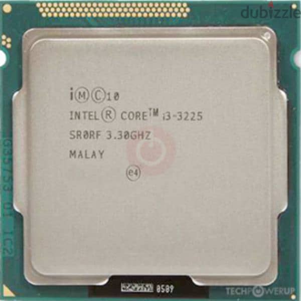 بروسيسور core i3 3225 زيرو 0