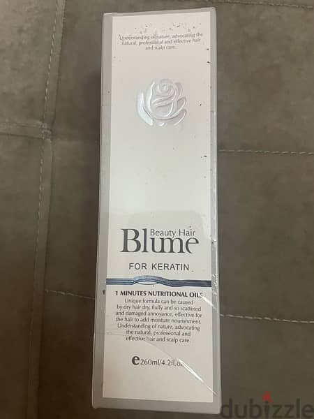 blune hair beauty , Keratin 260 ml, Germany ,  كرياتين بلون 0