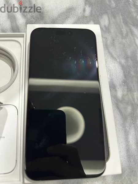 iphone 15 pro max 256GB NATURAL TITANIUM 1