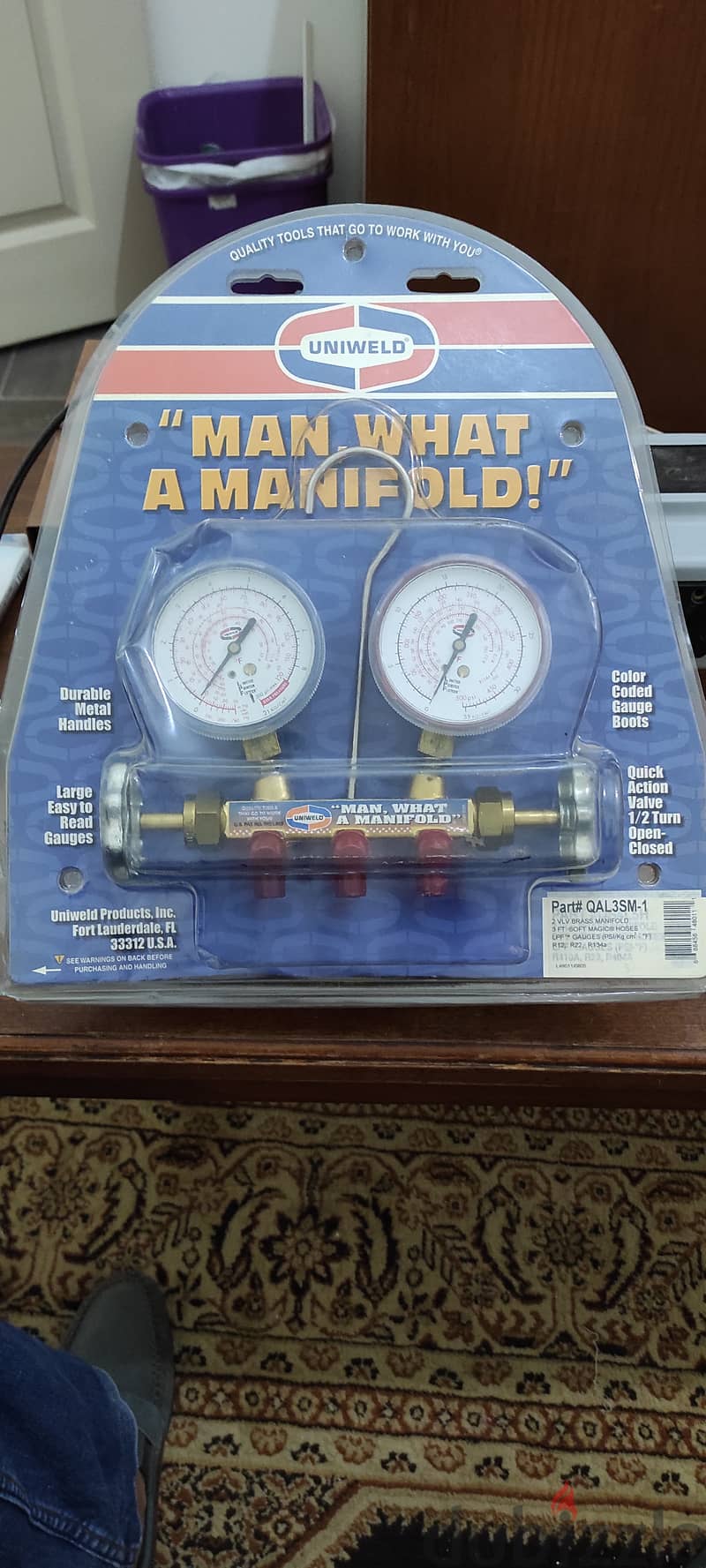 MAN WHAT/ UNIWELD / USA / Brand New/ gauge 1