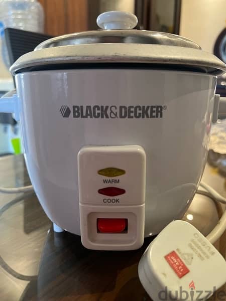 black and decker rice cooker 1