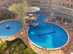 شقه للببع 120 في  oasis resort في الغردقه جاهز علي الفرش-Hurghada 0