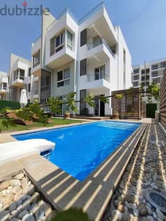 Townhouse with immediate receipt of 324 meters in the most distinguished compound in Mostaqbal City, in installments over the longest payment period. 0