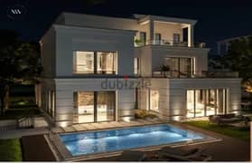 فيلا استاندالون بالبيزمنت وحمام سباحة للبيع نايا ويست الشيخ زايد امام مطار سفنكس Villa with Basement&Pool For Sale naia West Zayed Front Sphinx Airpor 0