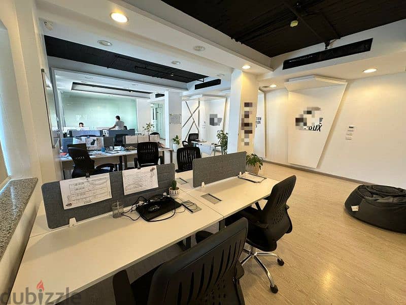 مكتب اداري للايجار 220م علي التسعين التجمع الخامس Office For Rent 220M 2