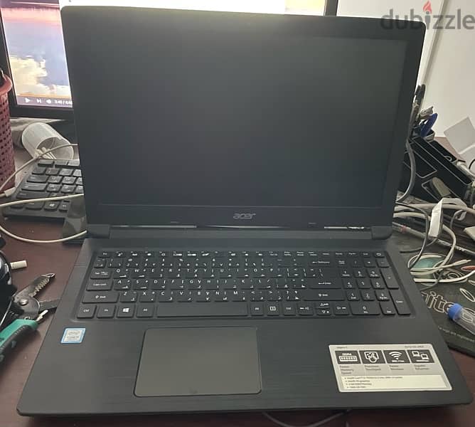 acer aspire 3 A315-53-34CE  core i 3 - 7020U ( 2.3GHz . 3mb l3 cache ) 0