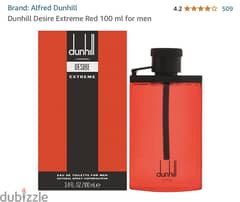 ORIGINAL Dunhill Desire Extreme Red 100 ml for men