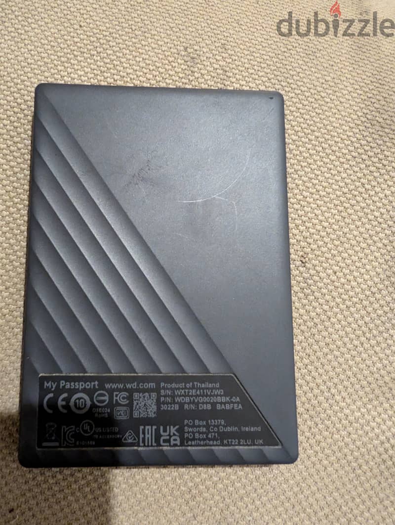 Western digital 2tb external harddisk 2