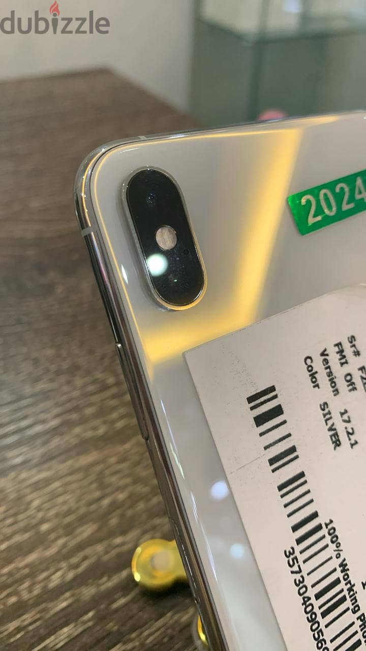 iphone xs max silver 1