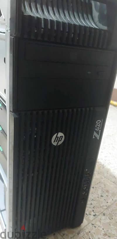 workstation Z620 Hp كيسة مع RX 580 8GB