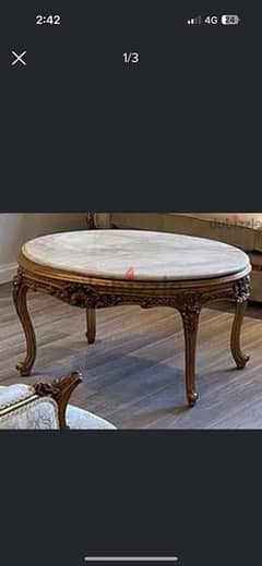 gold classic tables طاولة كلاسيك  طربيزات قهوة جولد كلاسيك مع 0