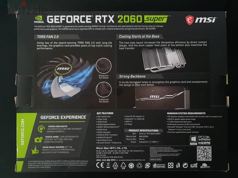 RTX 2060 Super "MSI" 2