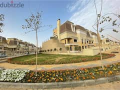 S villa with garden at the price of a fake sea view apartment in Sarai Compound with a special discount 0