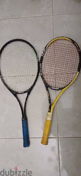 Wilson used tennis racket size 27 1