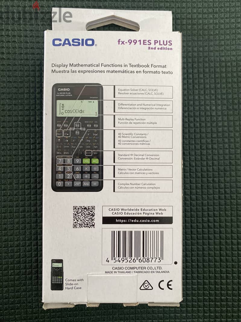 CASIO fx-991ES PLUS 2nd edition 1