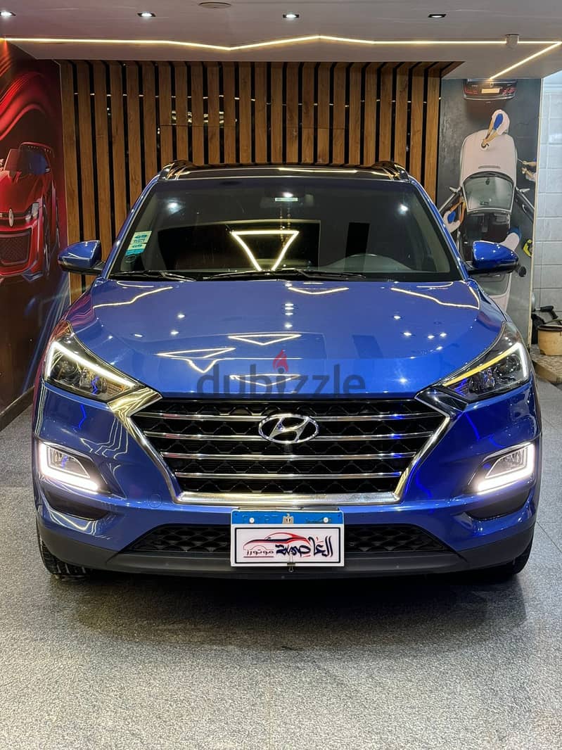 Hyundai Tucson Full Option Red 2019  هيونداي توسان 2019  فلور رد 2