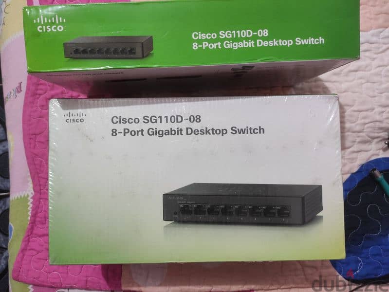 Cisco 8 port Gigabit Switch 1