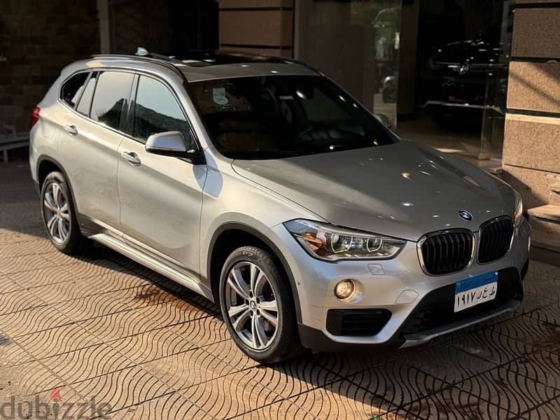 BMW X1 M SPORT  S DRIVE 20I  2018 KM 62000 WAKEL  فابريكه صيانات 4