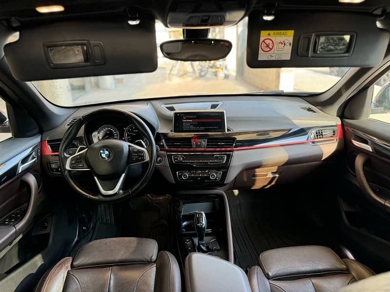 BMW X1 M SPORT  S DRIVE 20I  2018 KM 62000 WAKEL  فابريكه صيانات 11