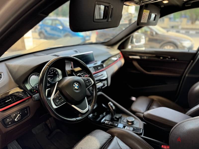 BMW X1 M SPORT  S DRIVE 20I  2018 KM 62000 WAKEL  فابريكه صيانات 13