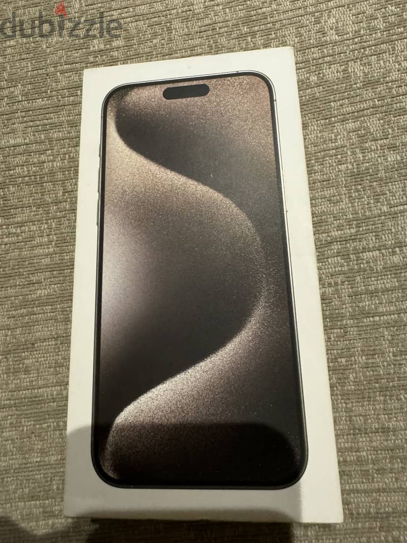 iPhone 15 pro max grey titanium like new   100% 9