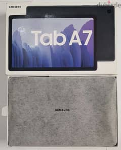 Samsung galaxy tab A7 | A7 سامسونج جالاكسي تاب
+ كرتونة + جراب + شاحن