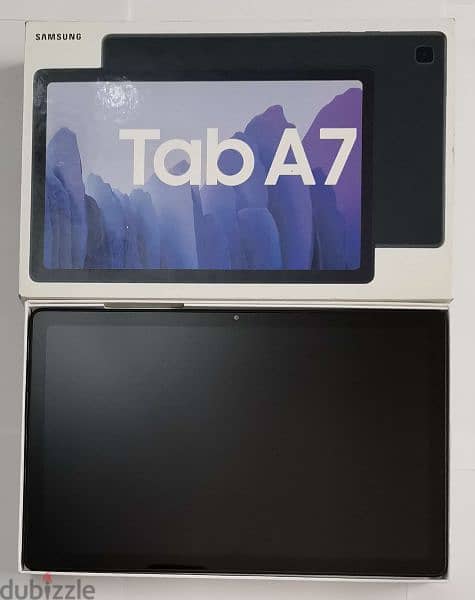 Samsung galaxy tab A7 | A7 سامسونج جالاكسي تاب
+ كرتونة + جراب + شاحن 1