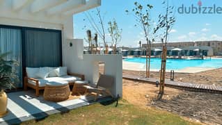 For sale, a finished hotel chalet with air conditioners on the northern coast of Ras El Hekma, D Bay 0