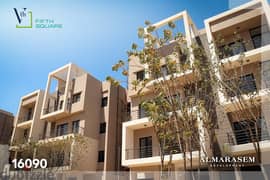 Apartment for sale, fully finished, in Al Marasem Settlement, in installments, 168 m 0