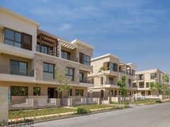 3-bedroom apartment for sale in Sarai Compound 41% cash discount, for the first time in Misr City Company, the cash price installment is over one year 0