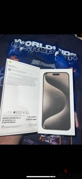 Iphone 15 promax natural titanium