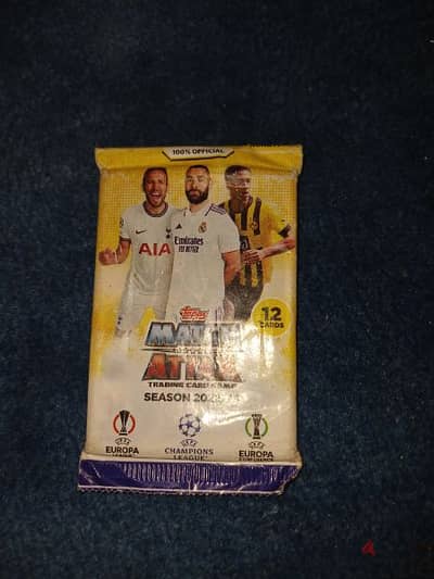 match attax pack 22/23 so rare pack