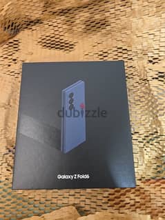 SAMSUNG Z FOLD 6 BLUE 256 ARABIC NEW SEALED