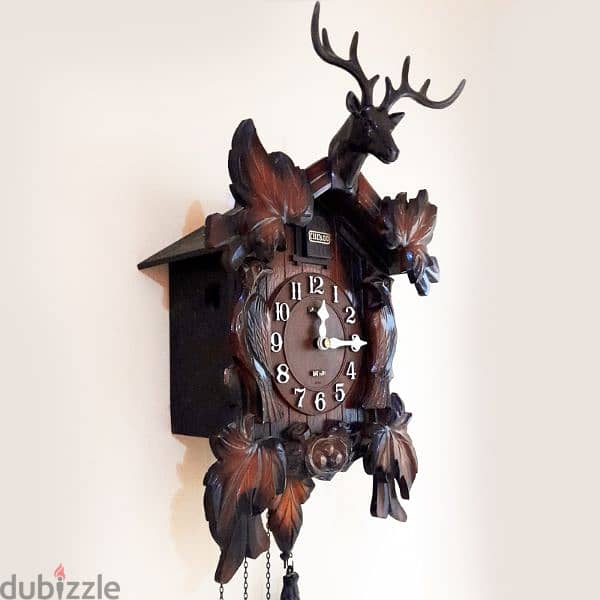 vintage Cuckoo clock 1970 in mint condition ساعة كوكو . 0