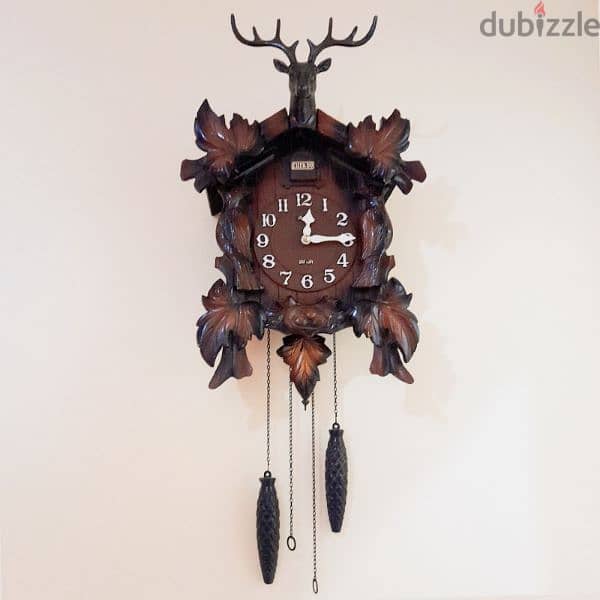 vintage Cuckoo clock 1970 in mint condition ساعة كوكو . 1