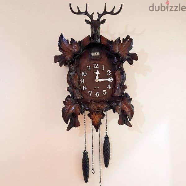 vintage Cuckoo clock 1970 in mint condition ساعة كوكو . 3