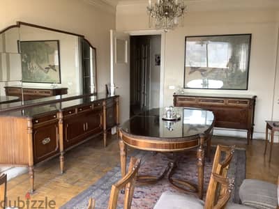 Aubusson Dining Room 1950s with extending table and 10 chairs