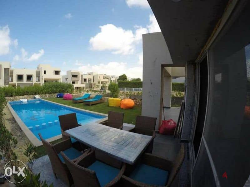 هاسيندا باي فيلا ببسين خاص ٦ غرف مكيف villa private pool Hacienda bay 1