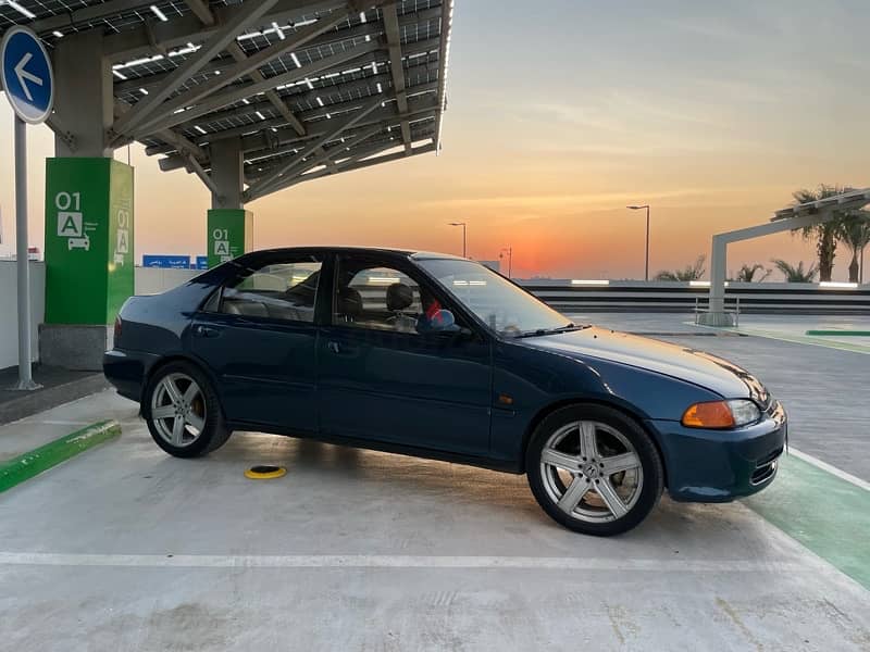 Honda Civic automatic 1993 هوندا سيفيك اوتوماتيك 7