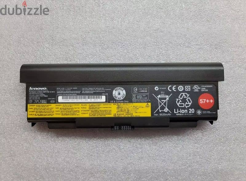 Lenovo ThinkPad Laptop Battery 57++ (9 cell, 99Whr) 0